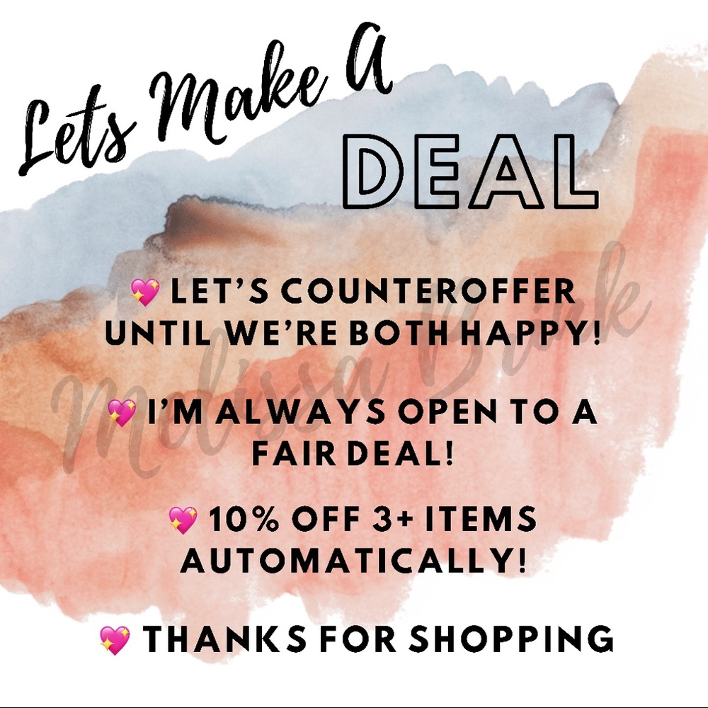 ✨ LET’S MAKE A DEAL ✨